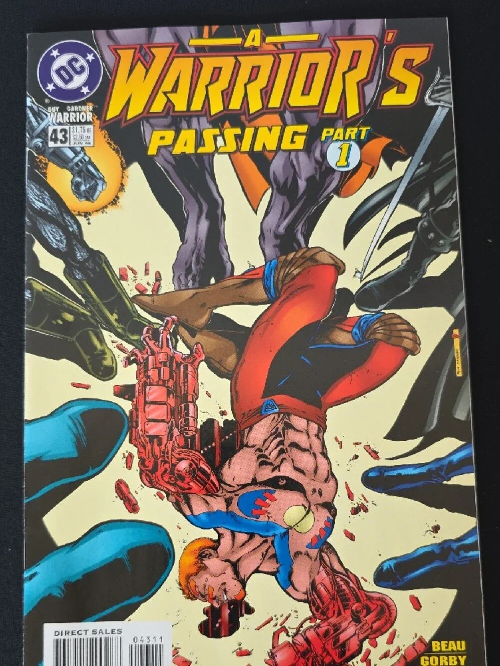 DC Comic Book Set Of 5- Warrior